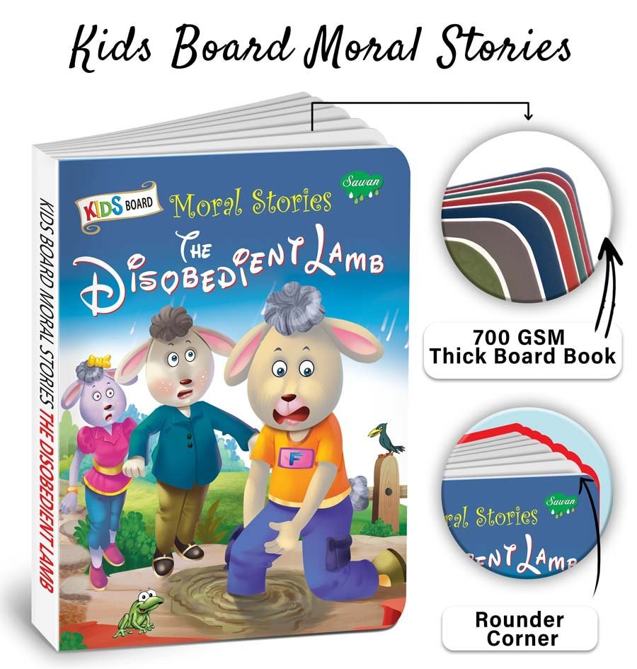 The Disobedient Lamb | Kids Board Moral Stories | Stories for Kids - Image 4