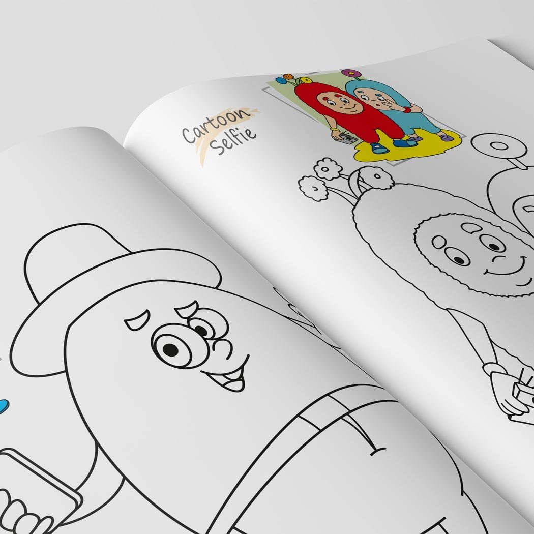 Colouring Book of Selfie | Colouring Books For Children | Kids Colouring Book - Image 5