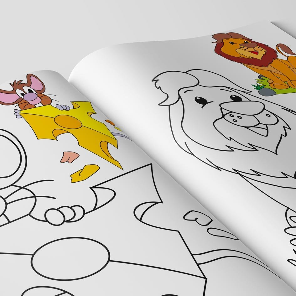 Colouring Book of Animals | Colouring Books For Children | Kids Colouring Book - Image 5