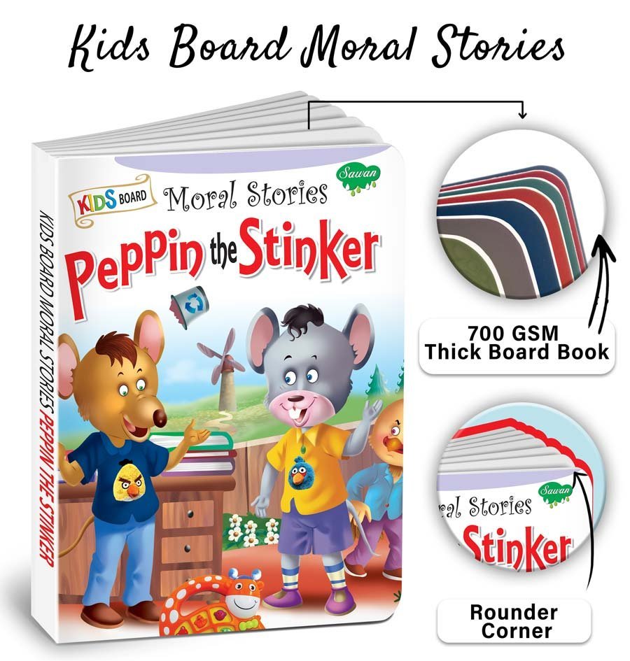 Peppin the Stinker | Kids Board Moral Stories | Stories for Kids - Image 4