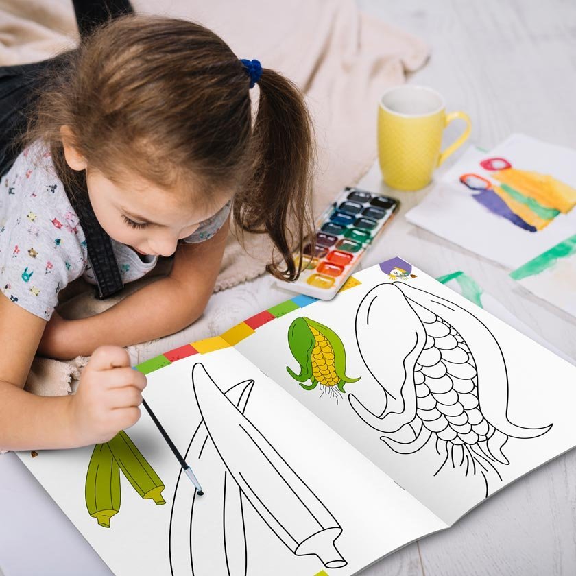 Vegetables Colouring Book | Colouring Books For Chidren | Kids Colouring Book - Image 11