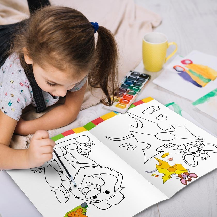 Colouring Book of Animals | Colouring Books For Children | Kids Colouring Book - Image 6