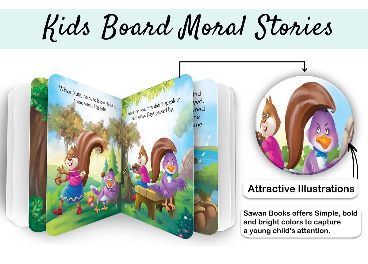 Nutty and Birdie | Kids Board Moral Stories | Stories for Kids - Image 3