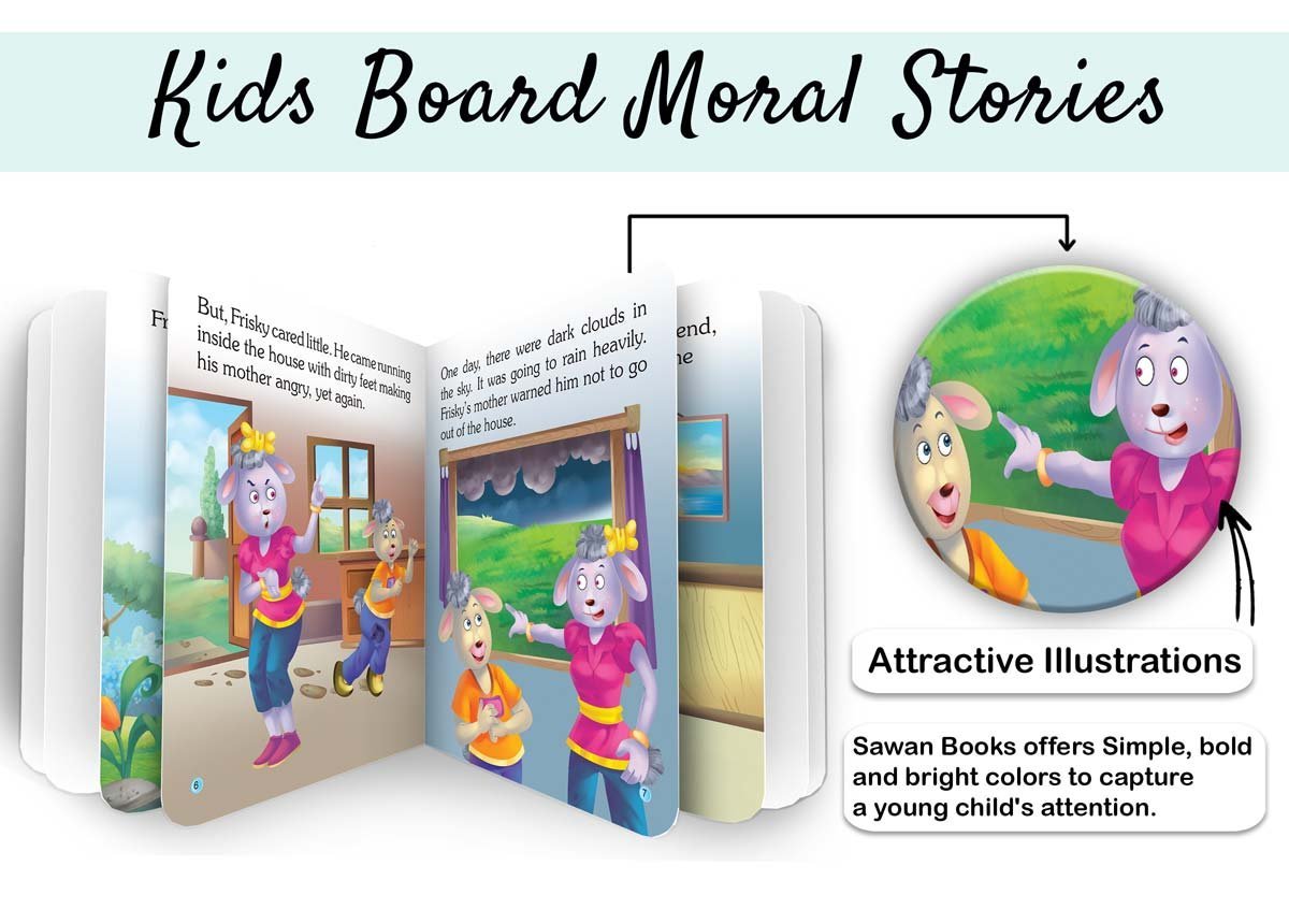The Disobedient Lamb | Kids Board Moral Stories | Stories for Kids - Image 3