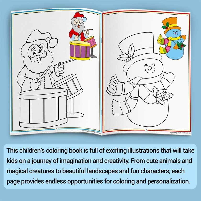 Colouring Book of Christmas | Colouring Books For Children | Kids Colouring Book - Image 8