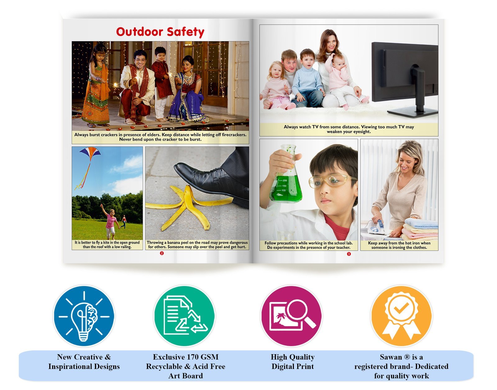 My First Book of Safety | My First Book (Can be Wiped Clean) - Image 7