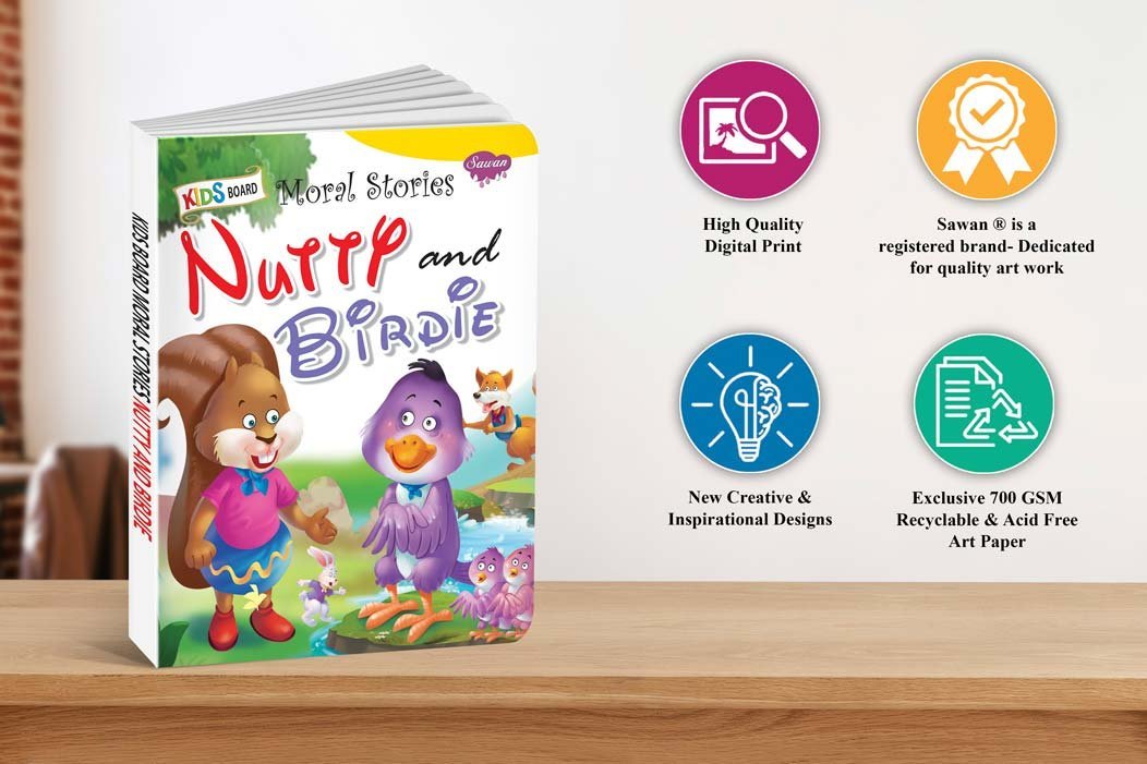 Nutty and Birdie | Kids Board Moral Stories | Stories for Kids - Image 7