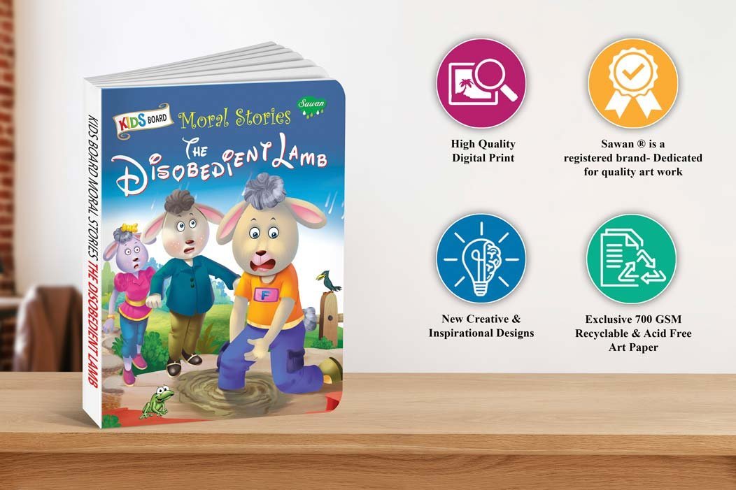 The Disobedient Lamb | Kids Board Moral Stories | Stories for Kids - Image 7