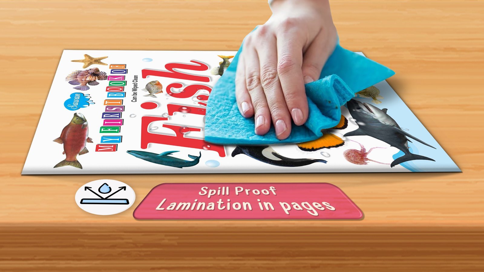 My First Book of Fish | My First Book (Can be Wiped Clean) - Image 6