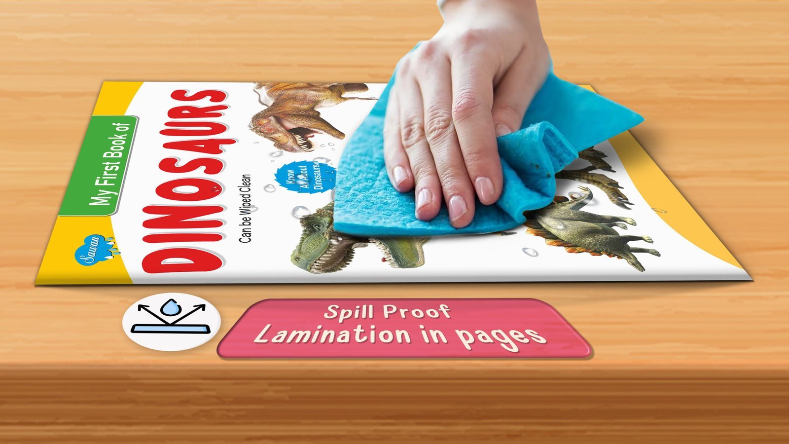 My First Book of Dinosaurs | My First Book (Can be Wiped Clean) - Image 6