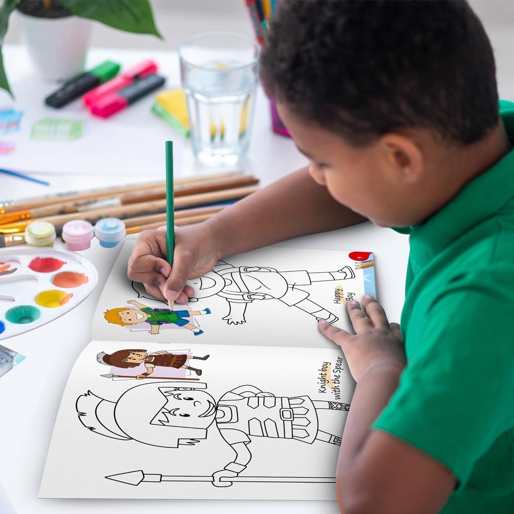 Colouring Book of Boys | Colouring Books For Children | Kids Colouring Book - Image 11