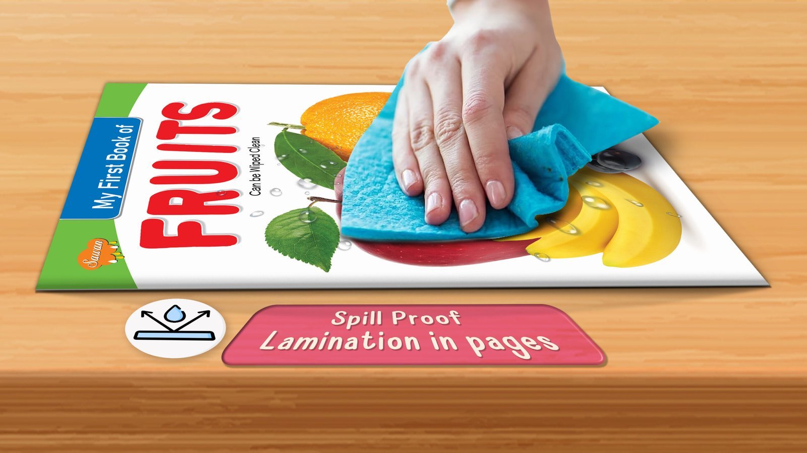 My First Book of Fruits | My First Book (Can be Wiped Clean) - Image 6
