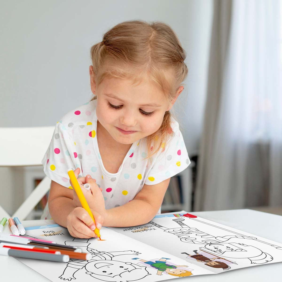 Colouring Book of Boys | Colouring Books For Children | Kids Colouring Book - Image 10