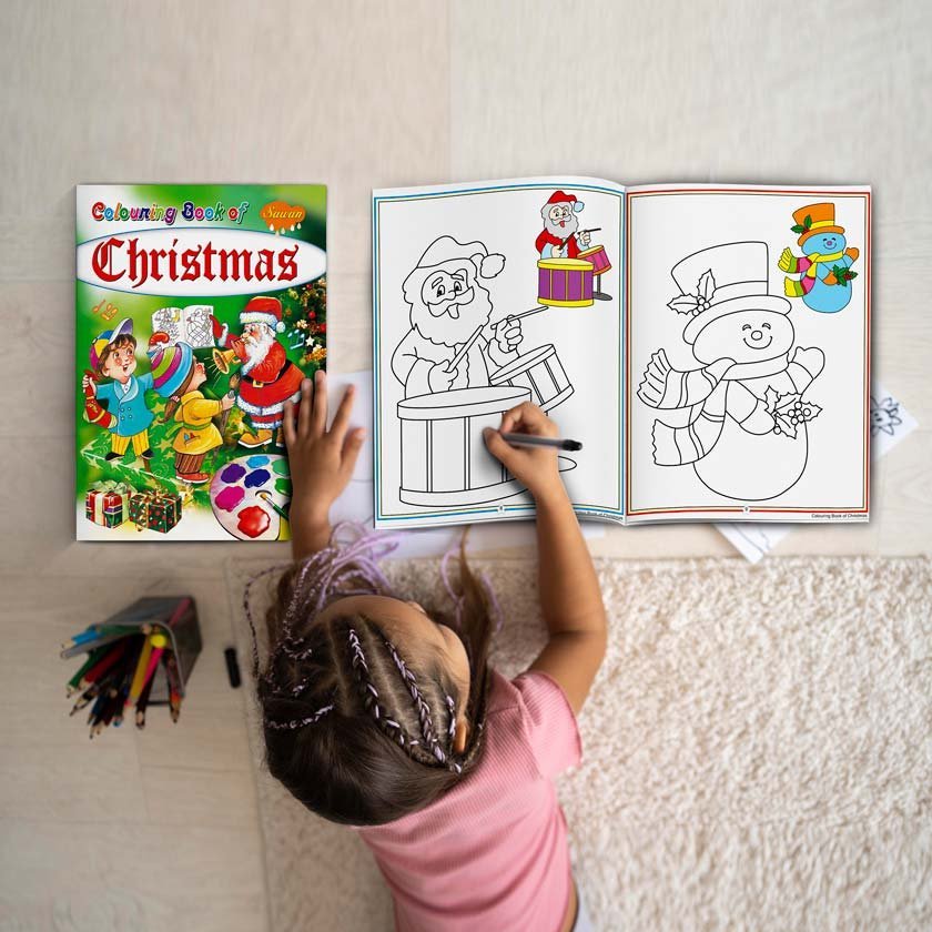 Colouring Book of Christmas | Colouring Books For Children | Kids Colouring Book - Image 3