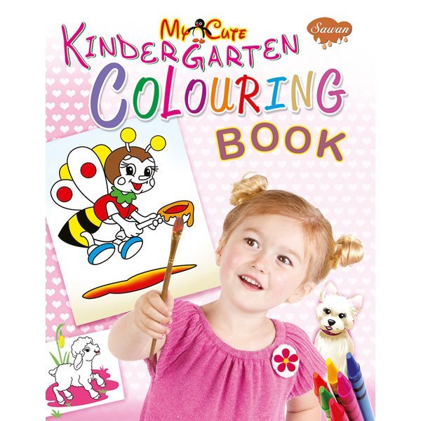 My Cute Kindergarten Colouring Book