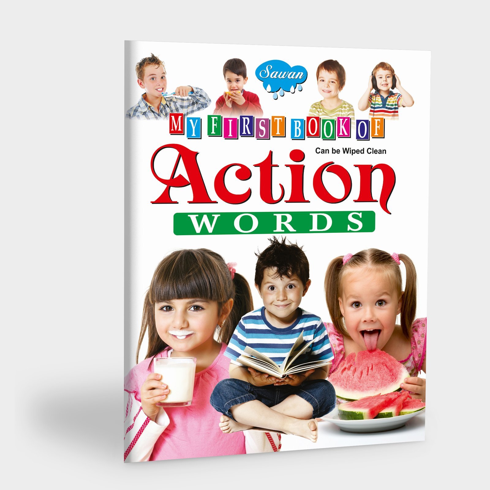 My First Book of Action Words | My First Book (Can be Wiped Clean)