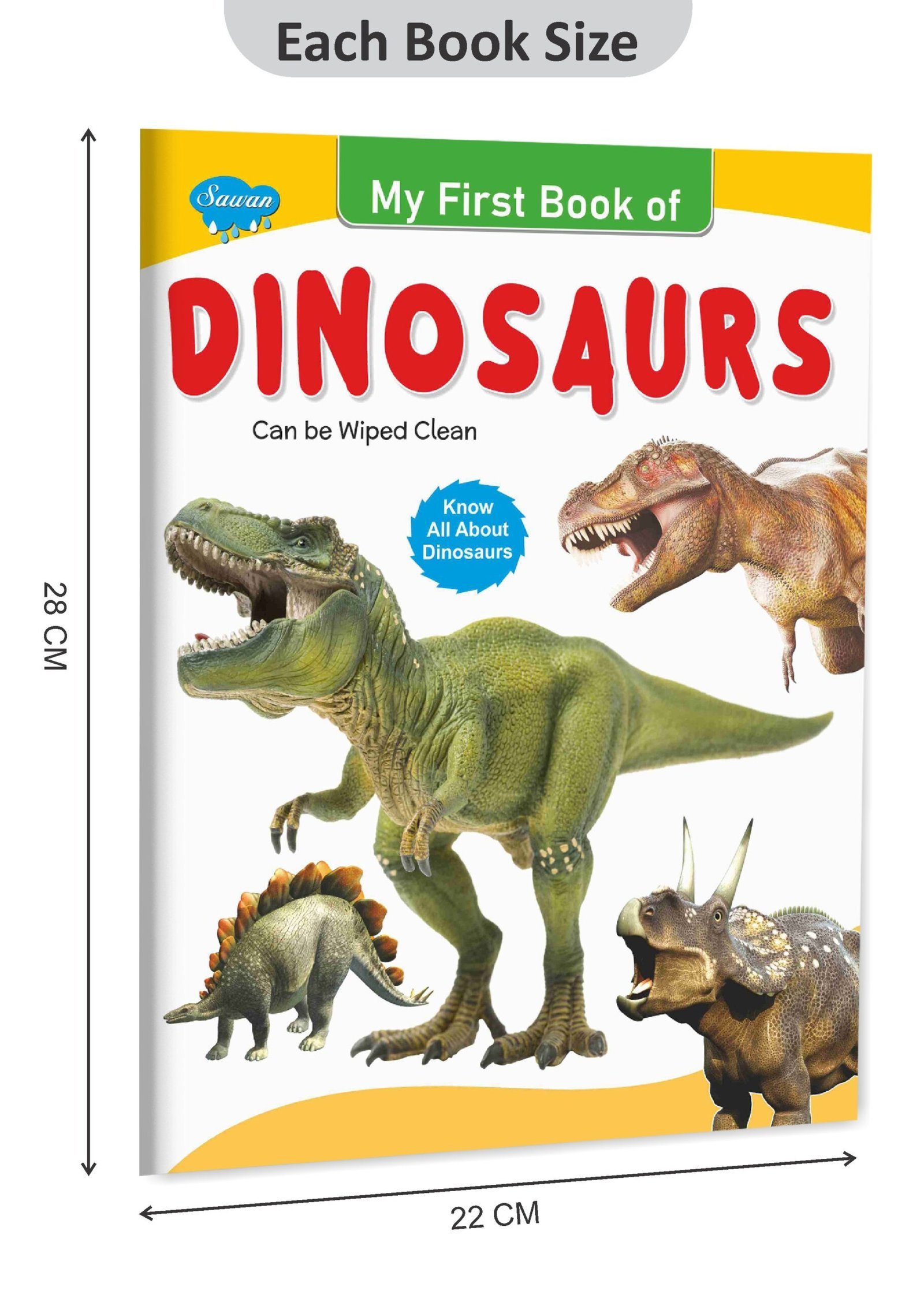 My First Book of Dinosaurs | My First Book (Can be Wiped Clean) - Image 2