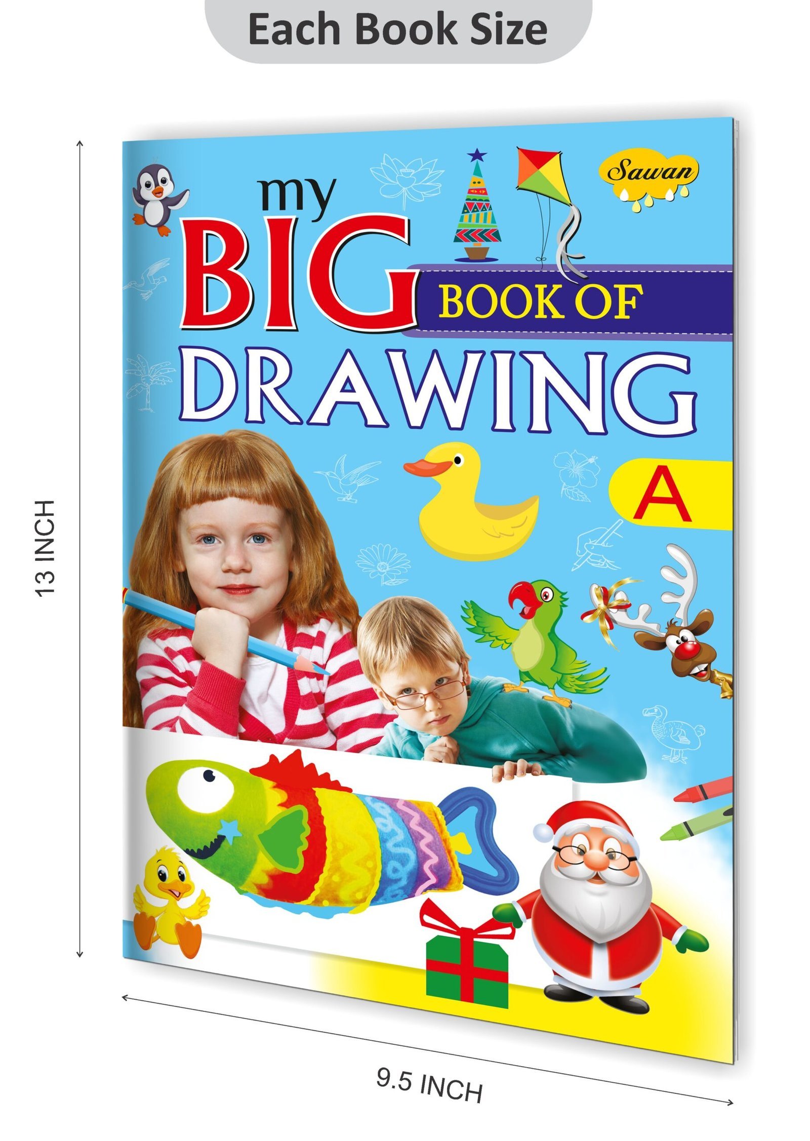 My Big Book of Drawing? | Super Jumbo Colouring Book - Image 2