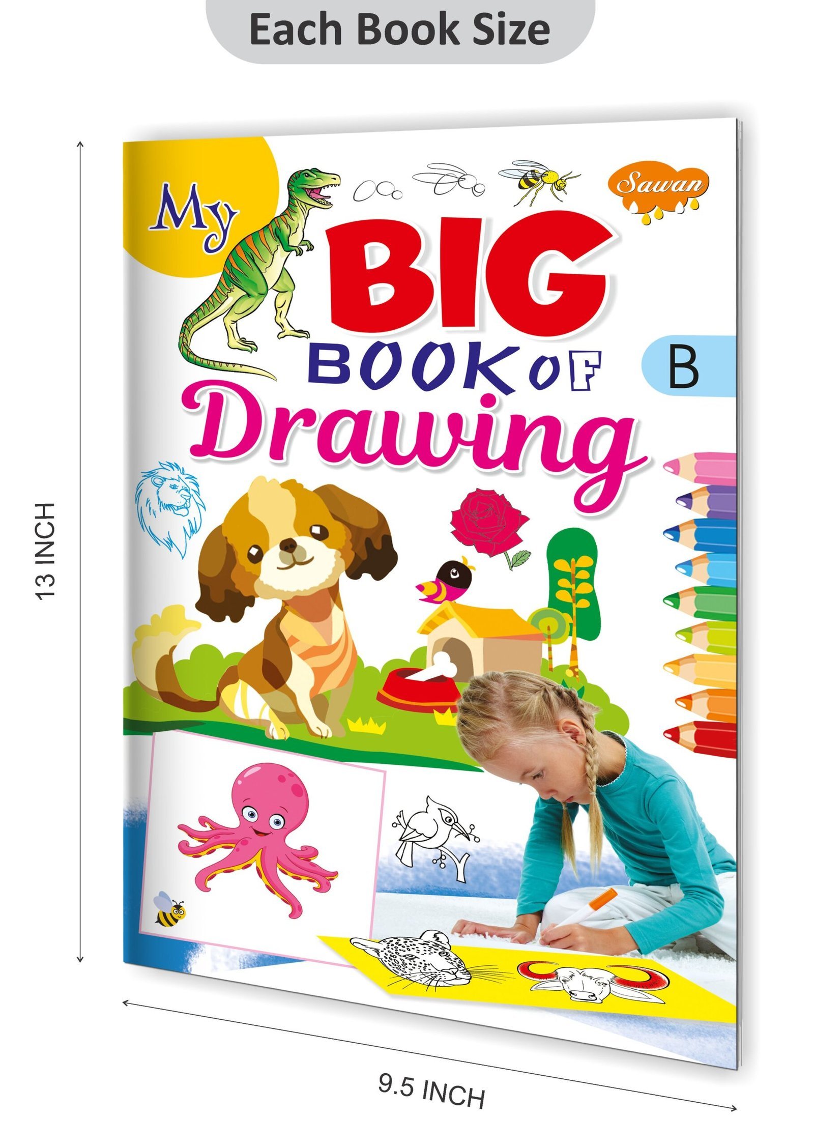 My Big Book of Drawing? | Super Jumbo Colouring Books - Image 2