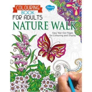 Colouring Book for Adults Nature Walk
