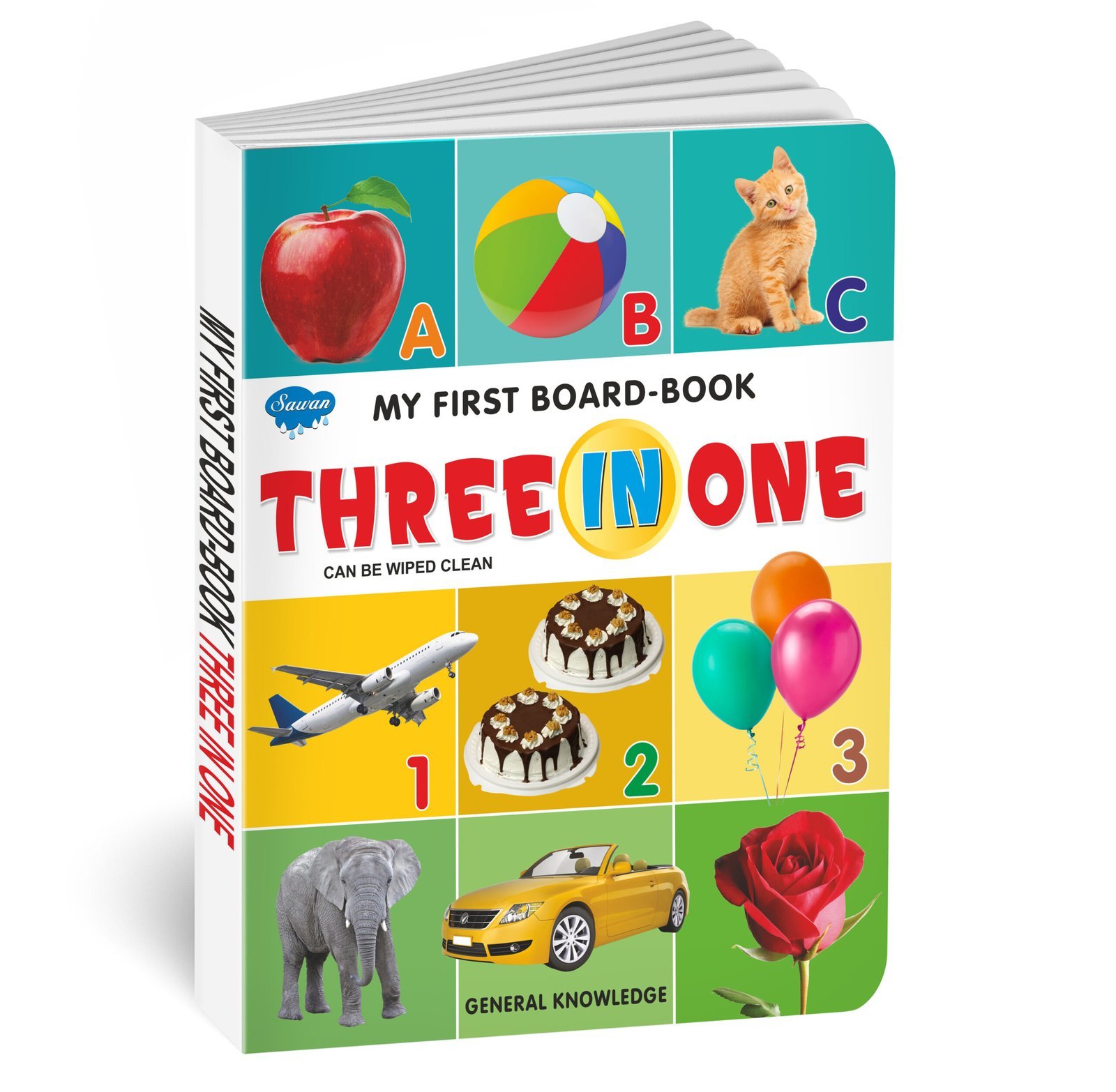 Three in One | My First Board-Book | Early Learning Picture Book