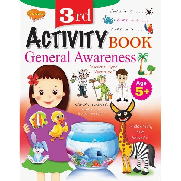 3rd Activity Book General Awareness (Age 5+)