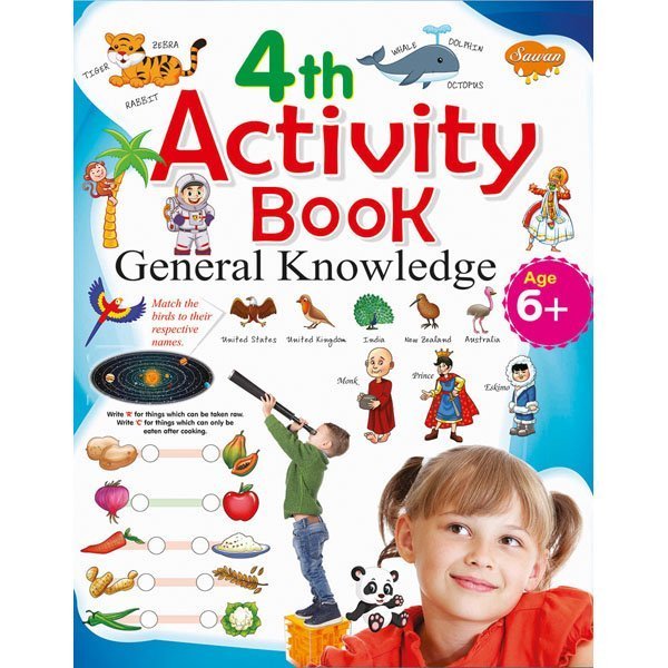 4th Activity Book General Knowledge (Age 6+)