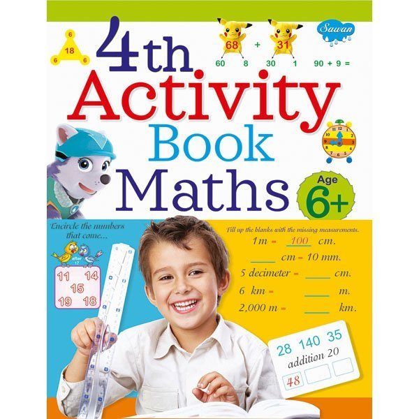 4th Activity Book maths (Age 6+)
