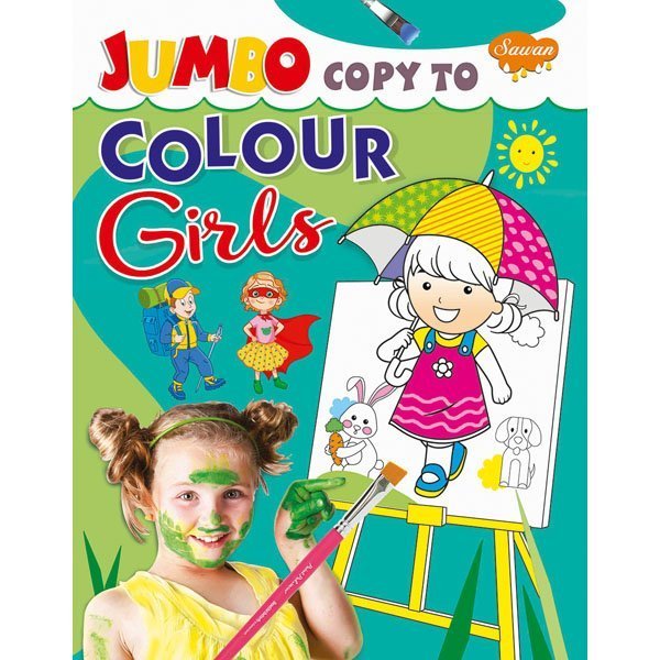 Jumbo Copy to Colour Girls