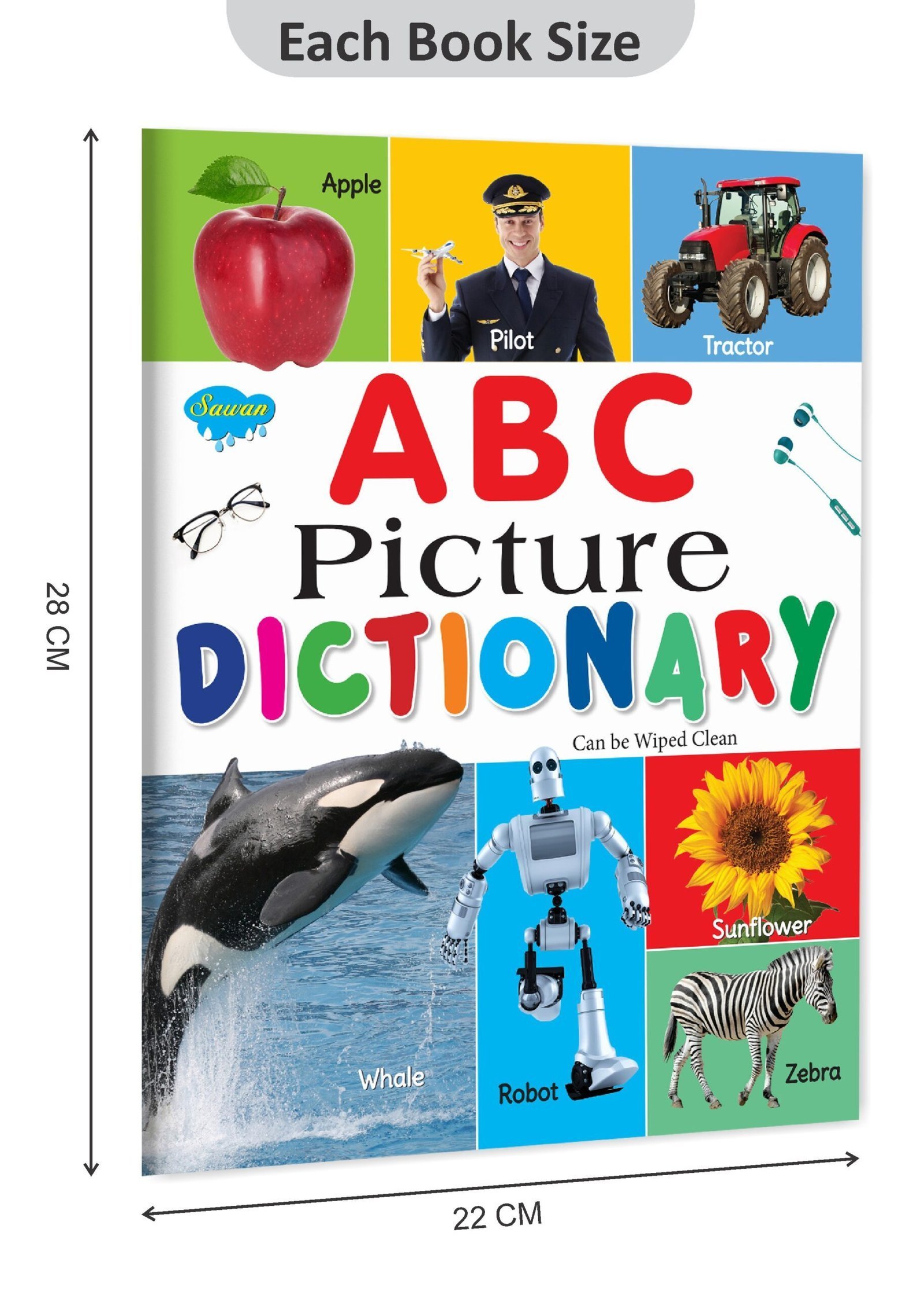 ABC Picture Dictionary | My First Book (Can be Wiped clean) - Image 2