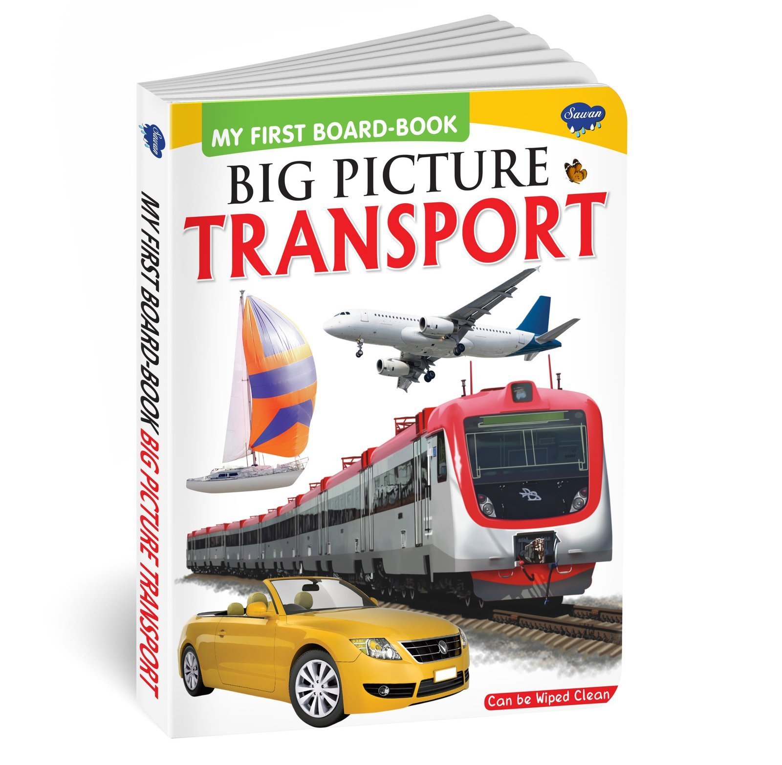 Big Pictures : Transport | My First Board Book | Early Learning Picture Book