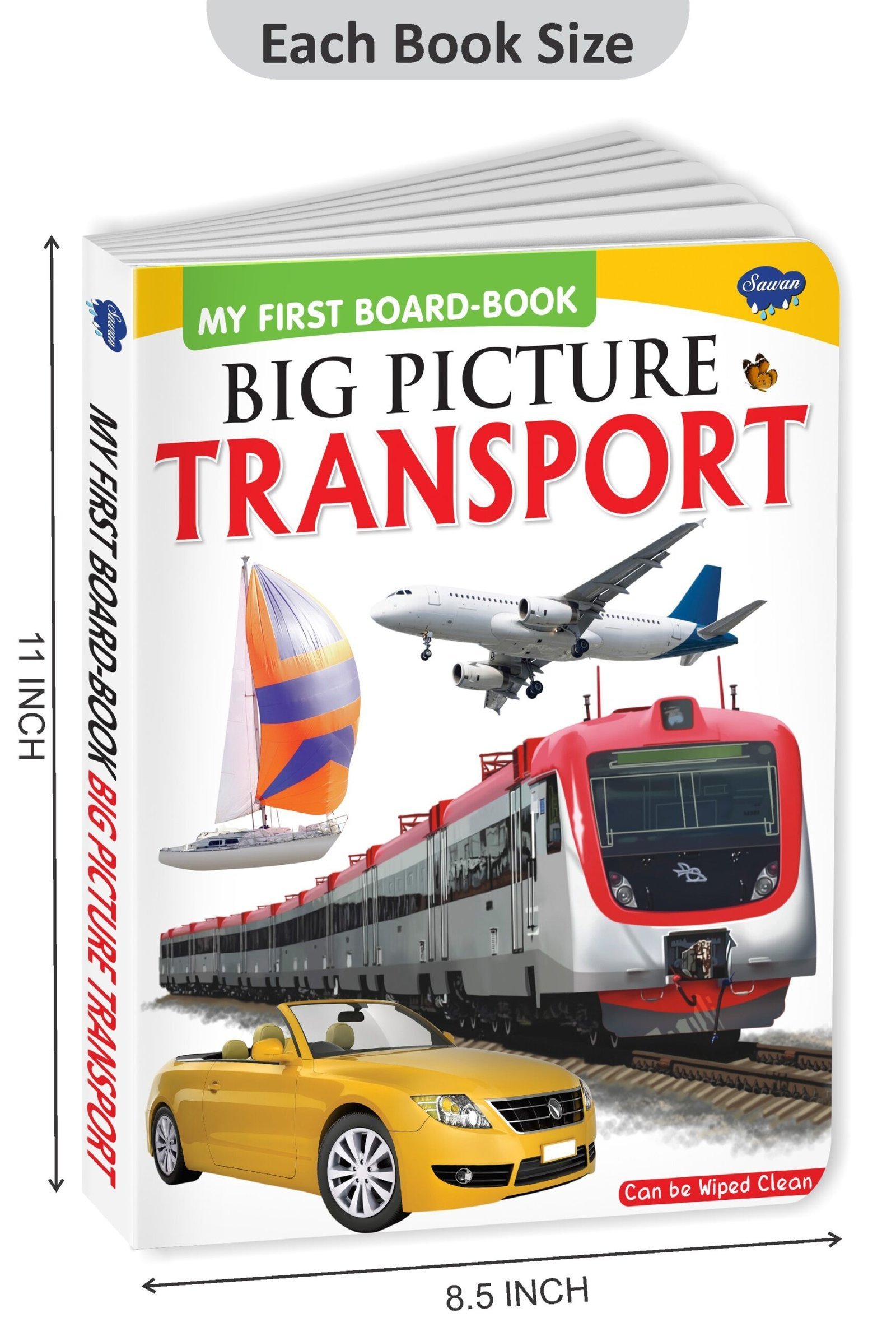 Big Pictures : Transport | My First Board Book | Early Learning Picture Book - Image 2