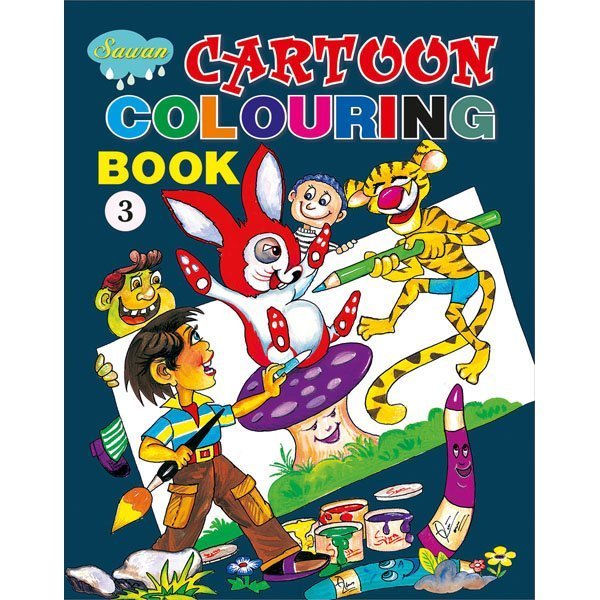 Cartoon Colouring Book-3