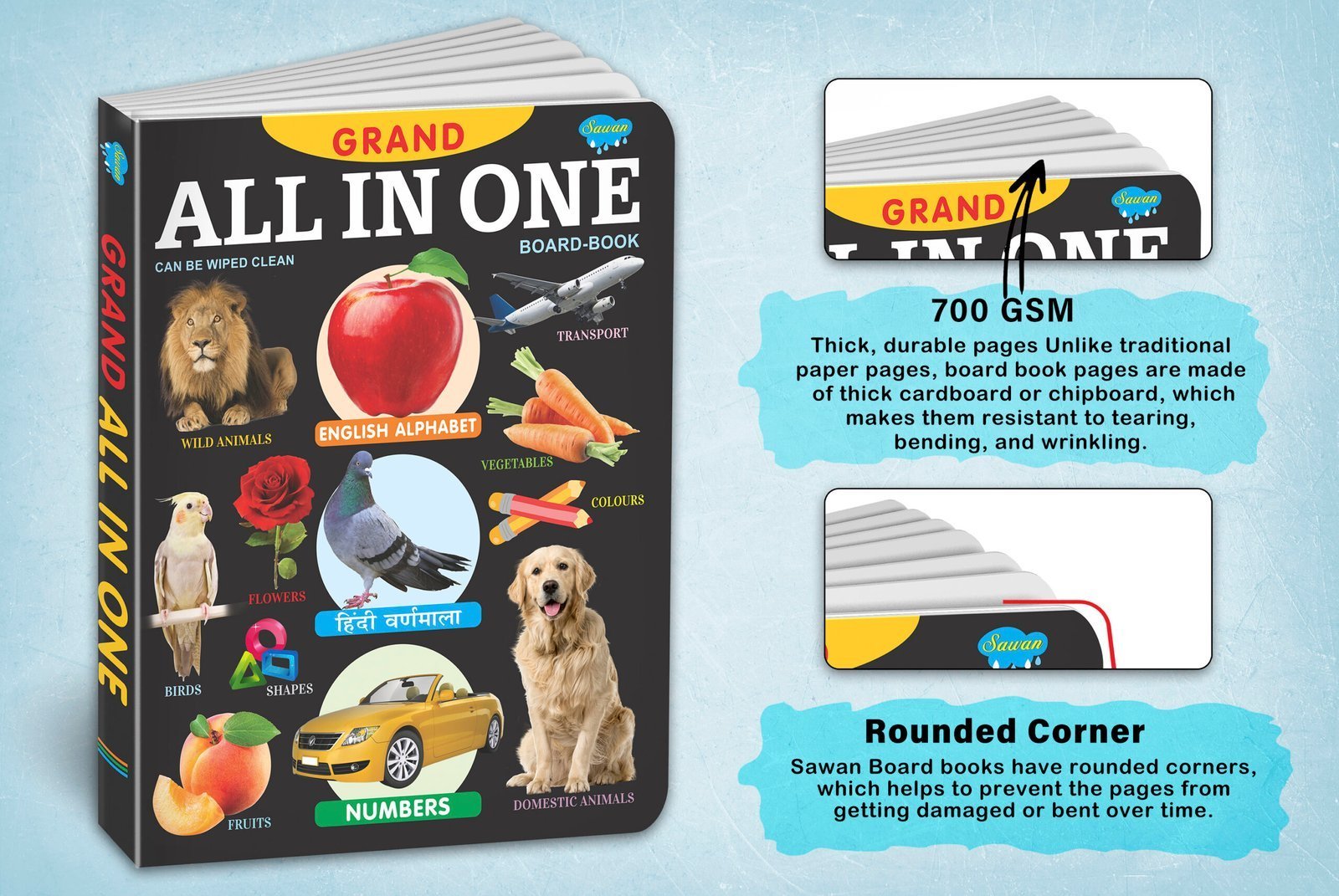 Grand All in One | My First Board-Book | Early Learning Picture Book - Image 3