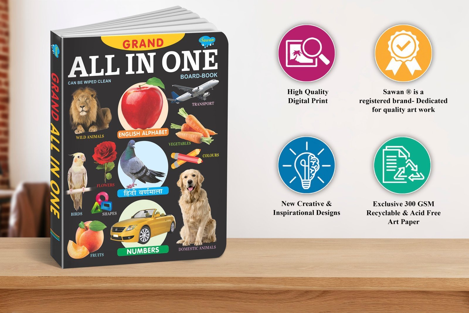 Grand All in One | My First Board-Book | Early Learning Picture Book - Image 4
