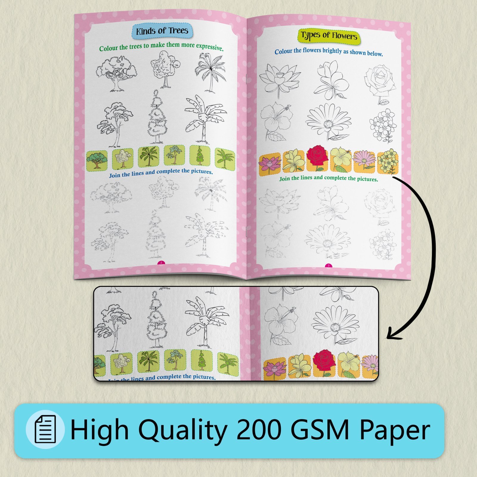 My Big Book of Drawing?A | Super Jumbo Colouring Book - Image 4
