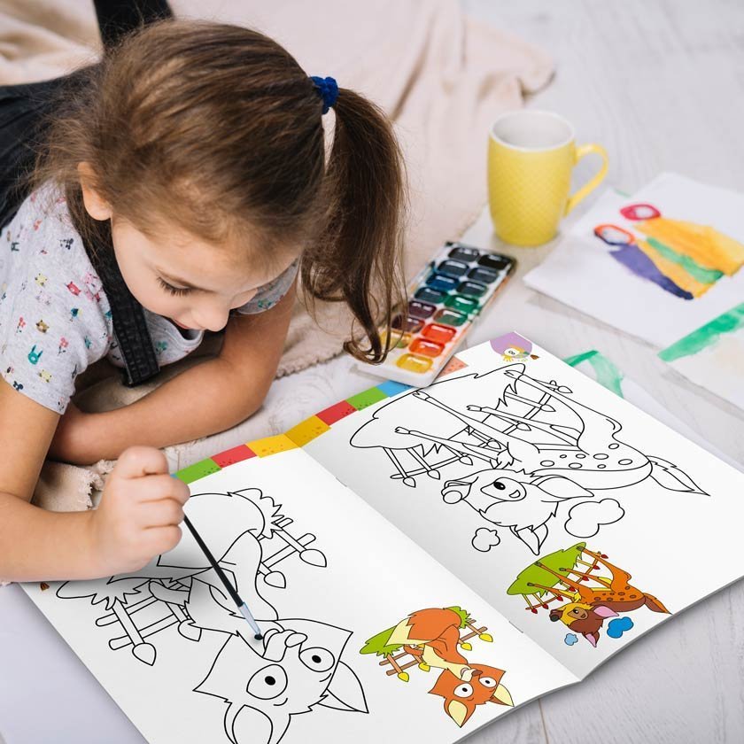 Colouring Book of Zoo | Colouring Books For Children | Kids Colouring Book - Image 10