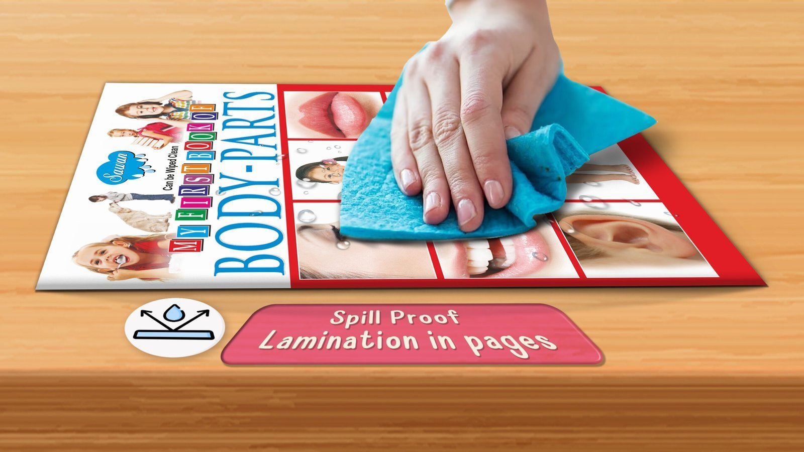 My First Book of Body Parts | My First Book (Can be Wiped Clean) - Image 6