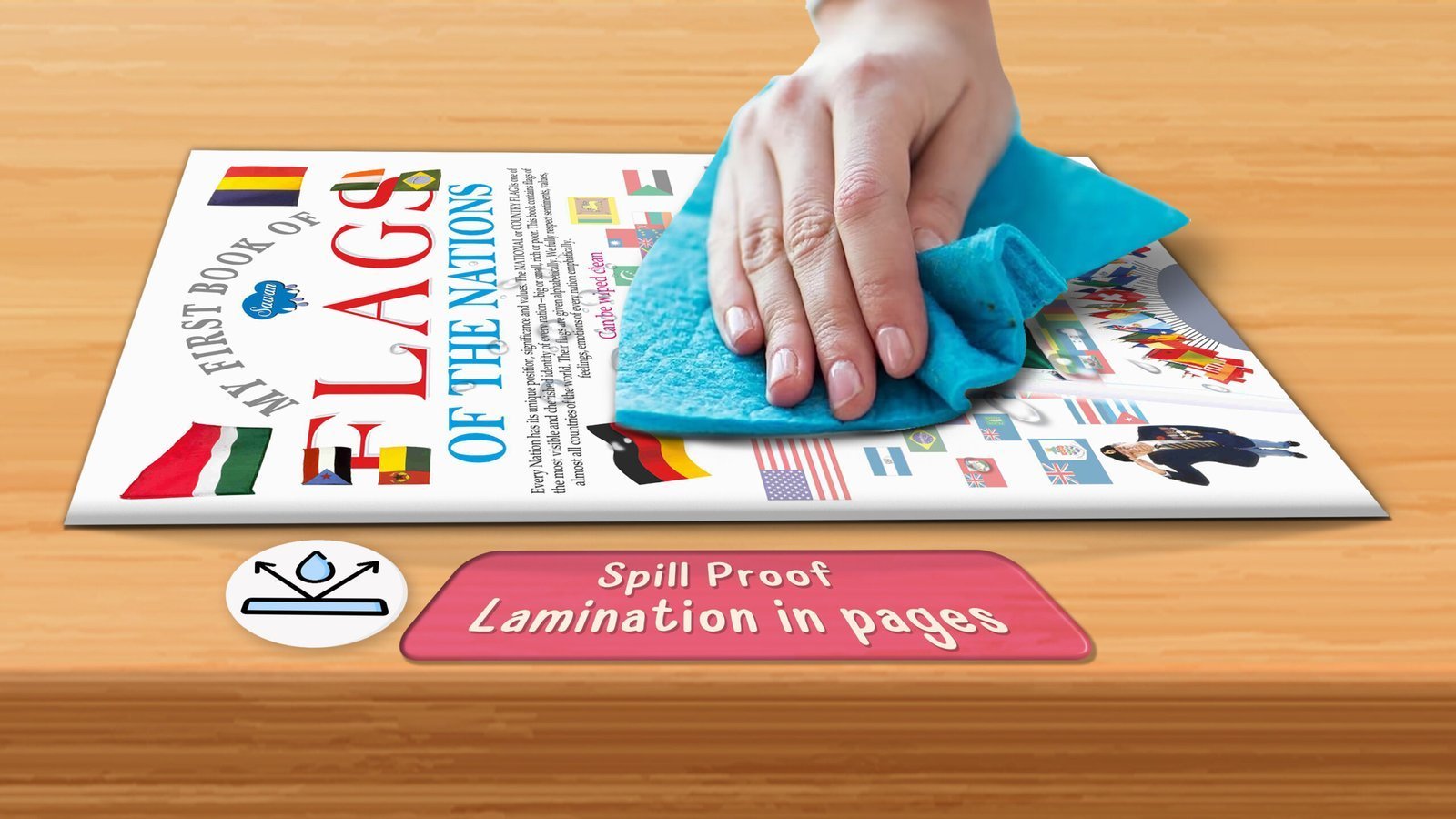 My First Book of Flags of the Nations | My First Book (Can be Wiped Clean) - Image 6