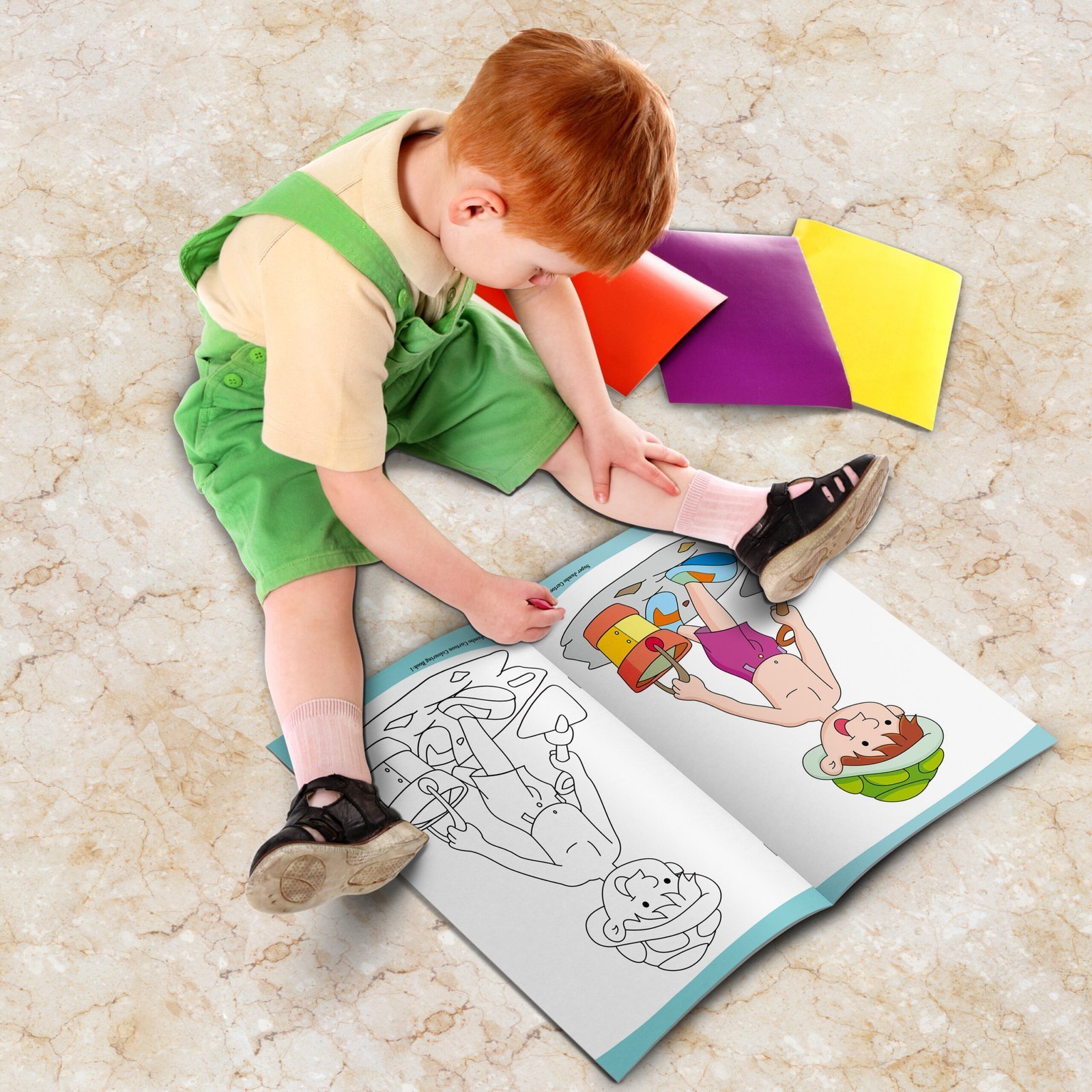 Super Jumbo Cartoon Colouring Book-1 | Super Jumbo Colouring Book - Image 6