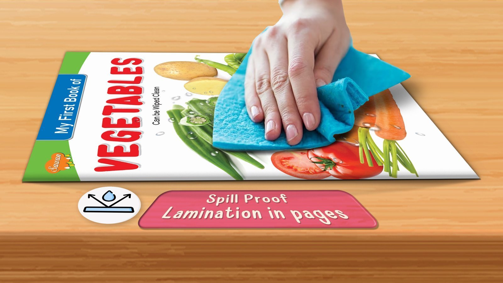 My First Book of Vegetables | My First Book (Can be Wiped Clean) - Image 6