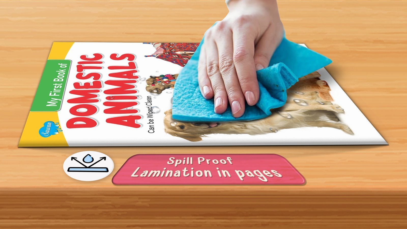 My First Book of Domestic Animals | My First Book (Can be Wiped Clean) - Image 6