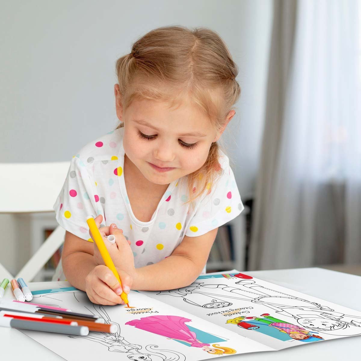 Colouring Book of Princesses | Colouring Books For Children | Kids Colouring Book - Image 6