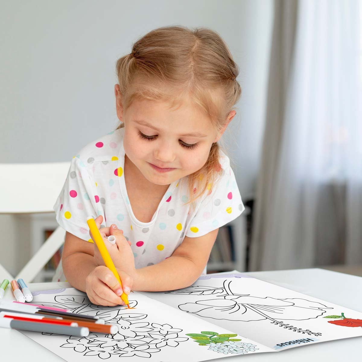 Flowers Colouring Book | Colouring Books For Children | Kids Colouring Book - Image 6