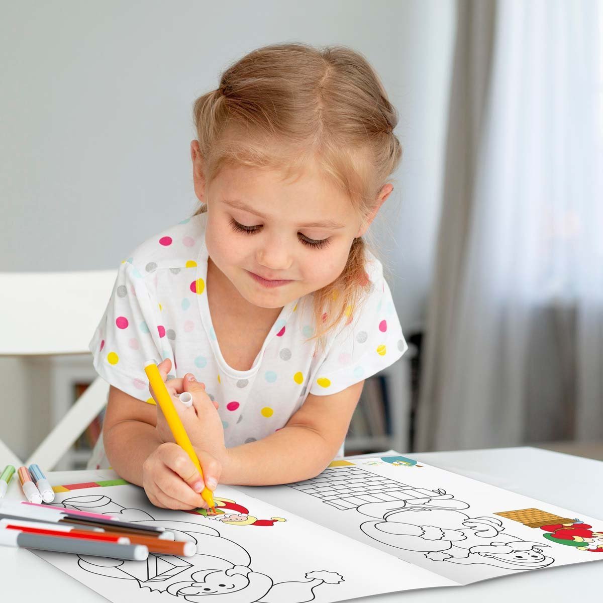 Colouring Book of Santa Claus | Colouring Books For Children | Kids Colouring Book - Image 10