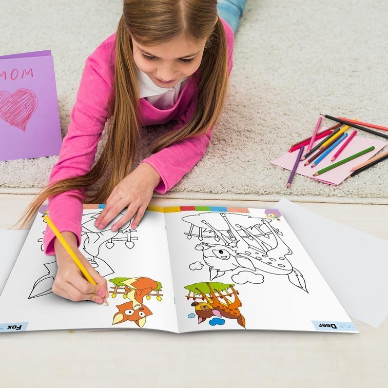 Colouring Book of Zoo | Colouring Books For Children | Kids Colouring Book - Image 4