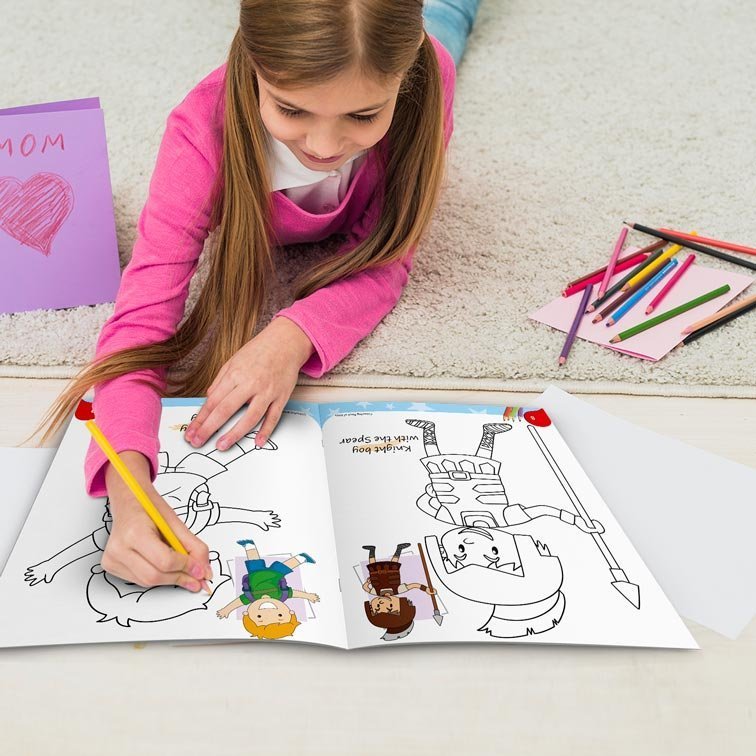 Colouring Book of Boys | Colouring Books For Children | Kids Colouring Book - Image 9