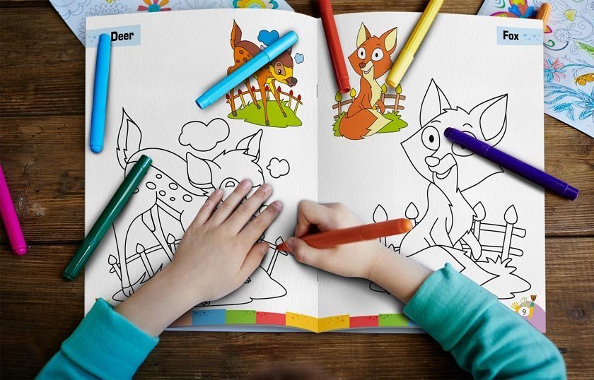 Colouring Book of Zoo | Colouring Books For Children | Kids Colouring Book - Image 11