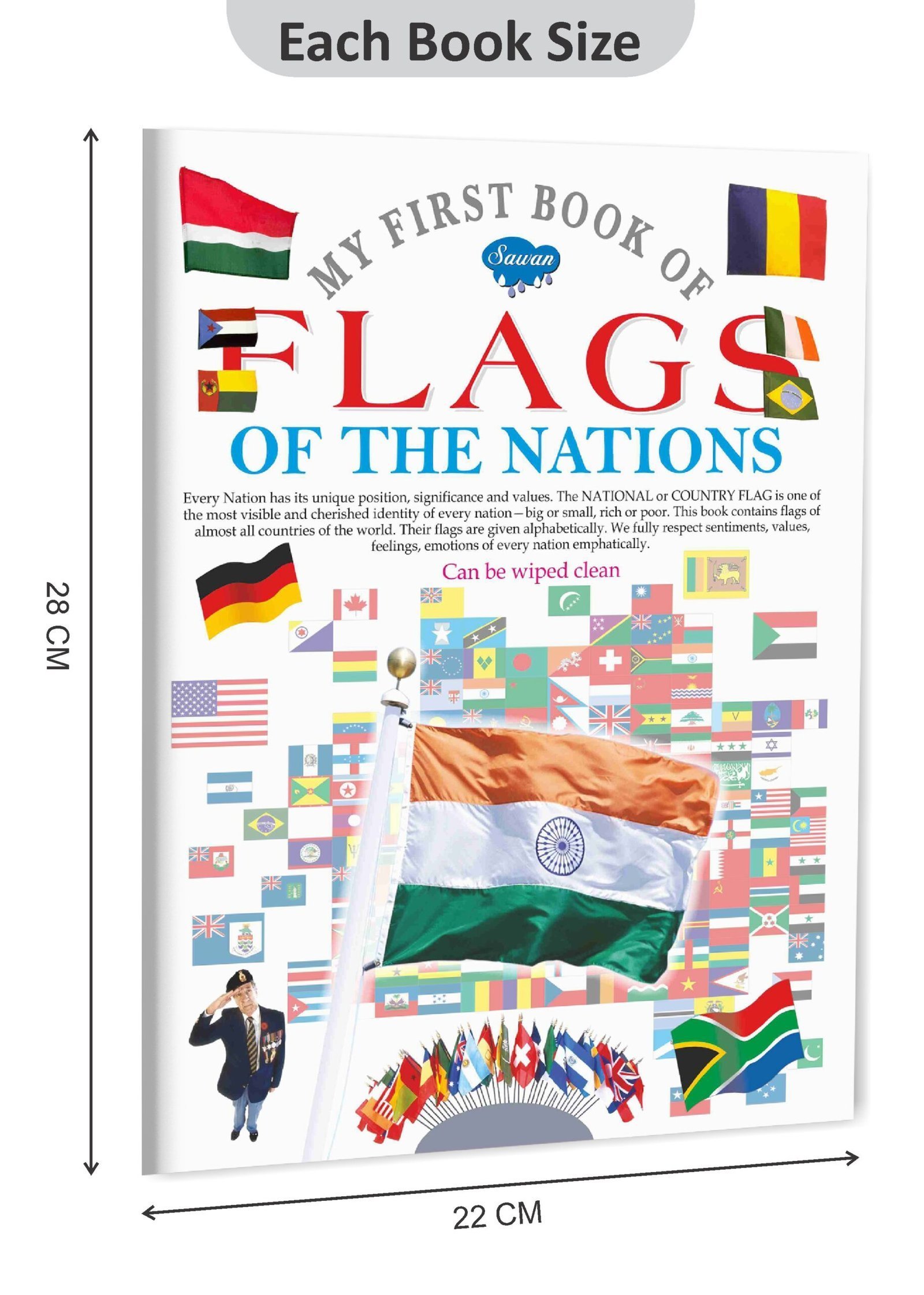My First Book of Flags of the Nations | My First Book (Can be Wiped Clean) - Image 2