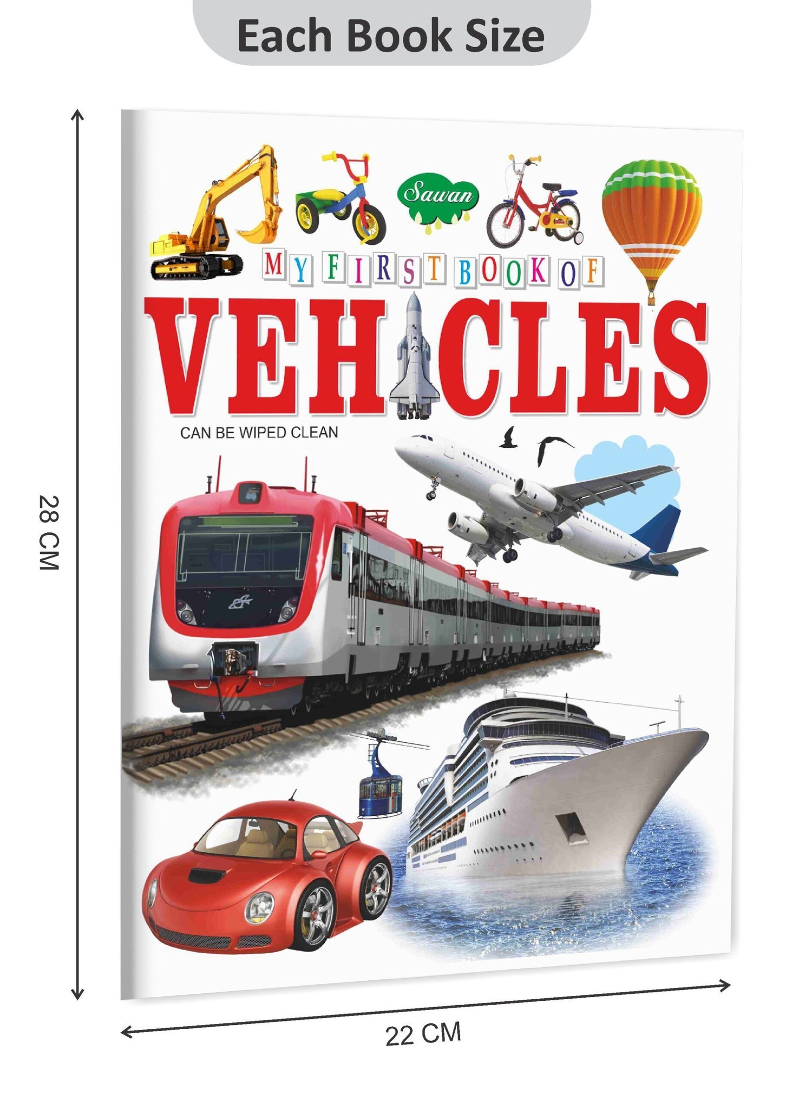 My First Book of Vehicles | My First Book (Can be Wiped Clean) - Image 2